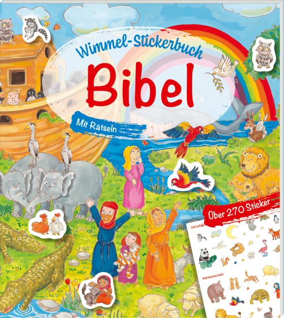 Cover-Bild Wimmel-Stickerbuch Bibel