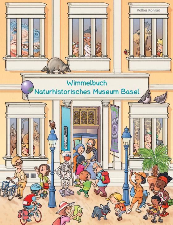 Cover-Bild Wimmelbuch Naturhistorisches Museum Basel
