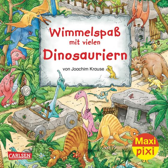 Cover-Bild Wimmelspaß mit vielen Dinosaurier