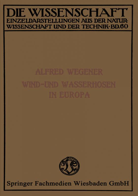 Cover-Bild Wind- und Wasserhosen in Europa