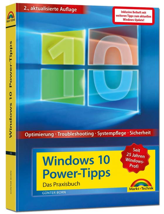 Cover-Bild Windows 10 Power Tipps inkl. Beiheft zu allen Updates - Optimierung, Troubleshooting und mehr