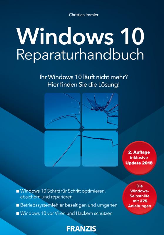 Cover-Bild Windows 10 Reparaturhandbuch