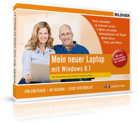 Cover-Bild Windows 8.1 für Senioren: Mein neuer Laptop