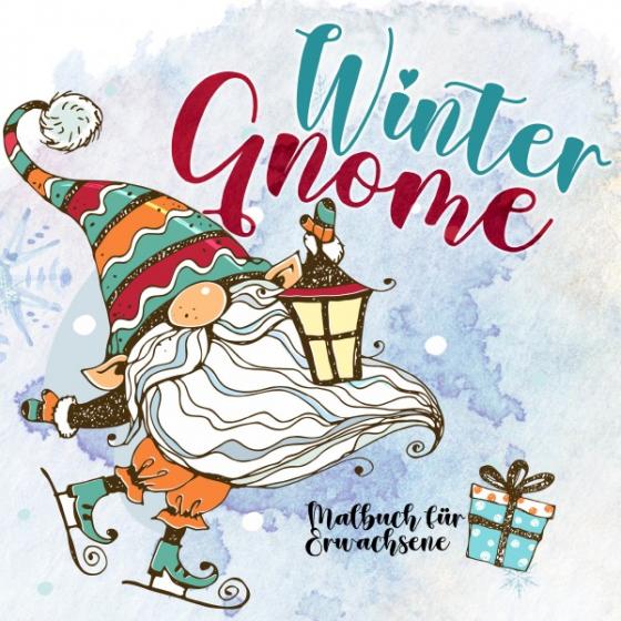 Cover-Bild Winter Gnome Malbuch für Erwachsene
