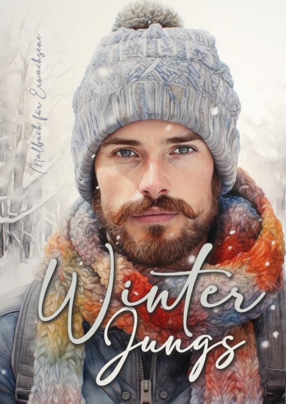 Cover-Bild Winter Jungs Malbuch für Erwachsene