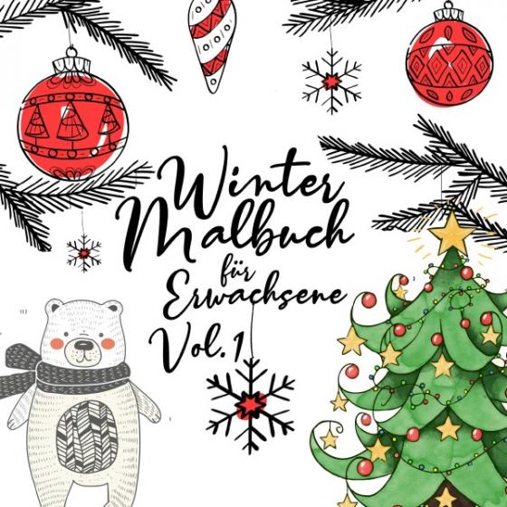 Cover-Bild Winter Malbuch / Winter Malbuch für Erwachsene Vol. 1