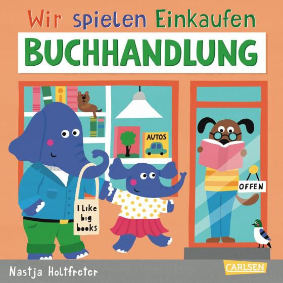 Cover-Bild Wir spielen Einkaufen: Buchhandlung