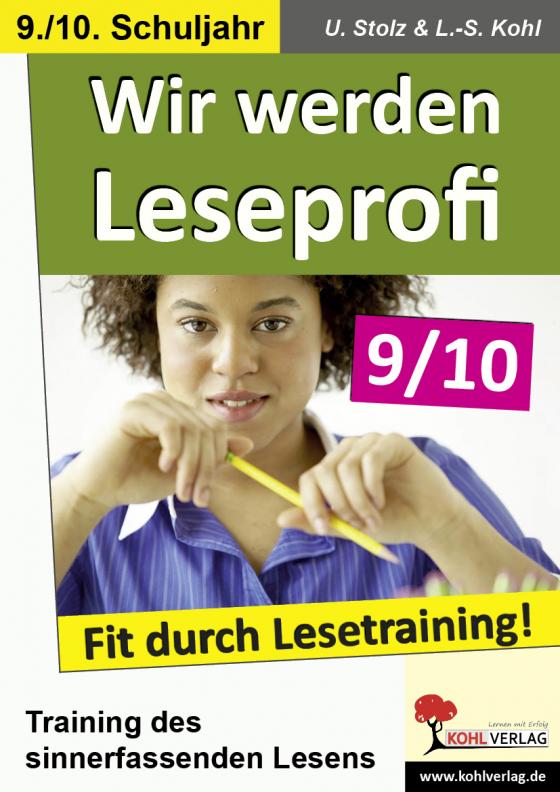 Cover-Bild Wir werden Leseprofi / Klasse 9-10