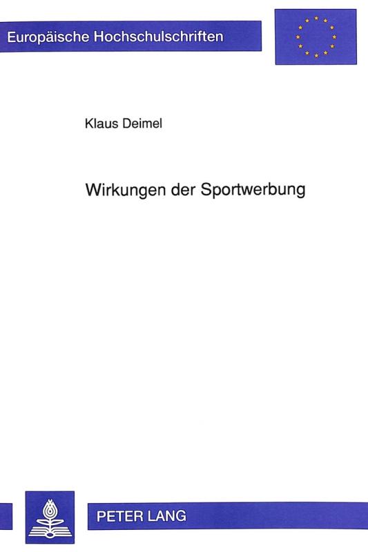 Cover-Bild Wirkungen der Sportwerbung