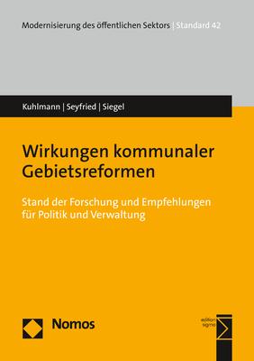 Cover-Bild Wirkungen kommunaler Gebietsreformen