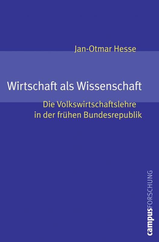 Cover-Bild Wirtschaft als Wissenschaft