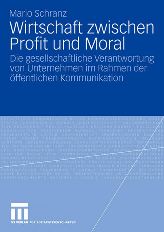 Cover-Bild Wirtschaft zwischen Profit und Moral