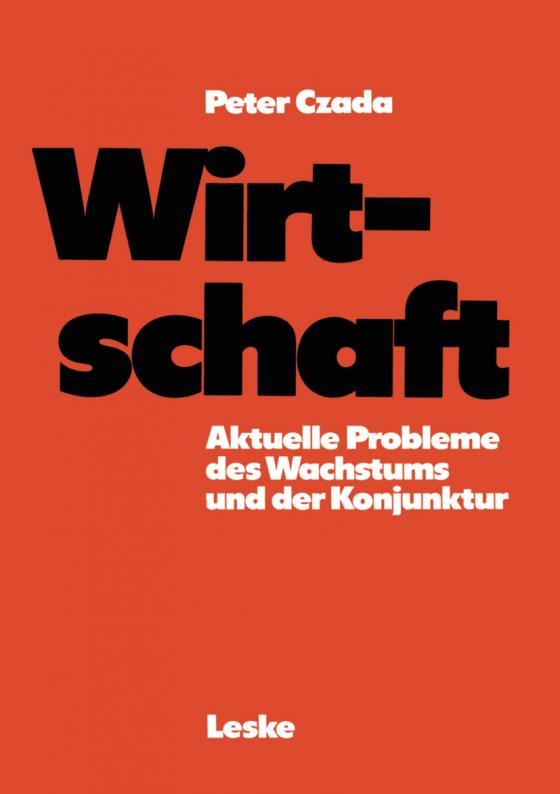 Cover-Bild Wirtschaft