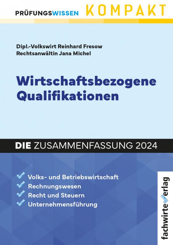 Cover-Bild Wirtschaftsbezogene Qualifikationen