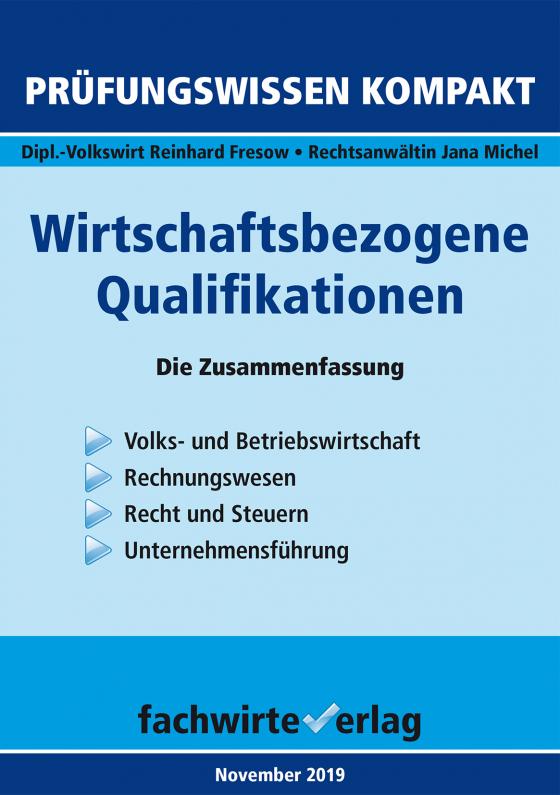 Cover-Bild Wirtschaftsbezogene Qualifikationen