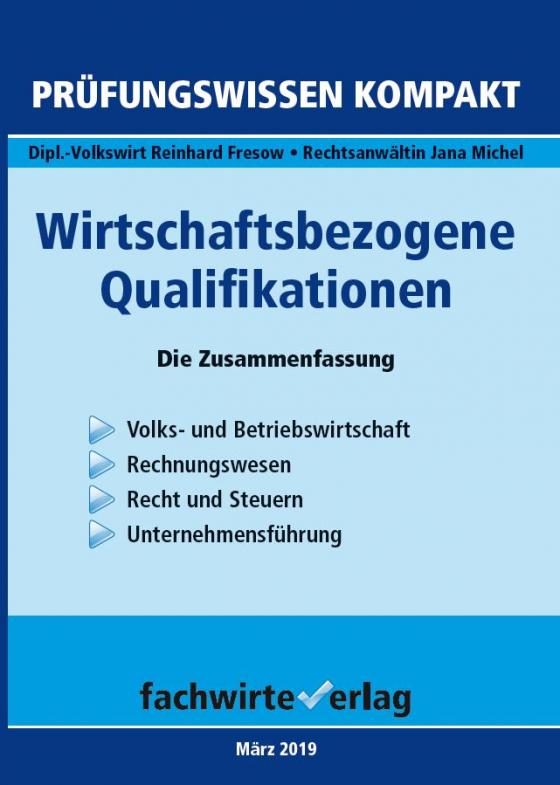 Cover-Bild Wirtschaftsbezogene Qualifikationen