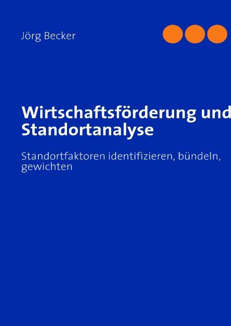 Cover-Bild Wirtschaftsförderung und Standortanalyse