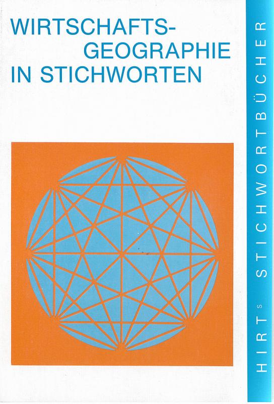 Cover-Bild Wirtschaftsgeographie in Stichworten