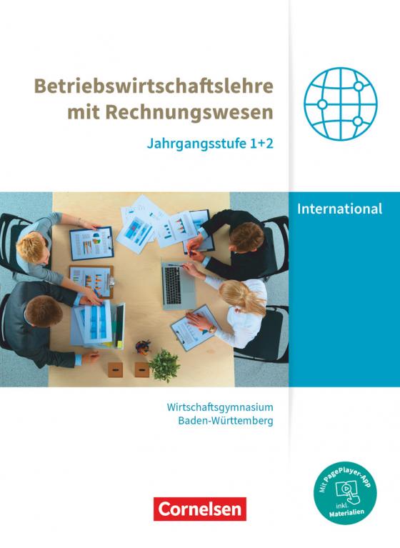 Cover-Bild Wirtschaftsgymnasium Baden-Württemberg - Profil Internationale Wirtschaft - Ausgabe 2021 - Jahrgangsstufen 1+2