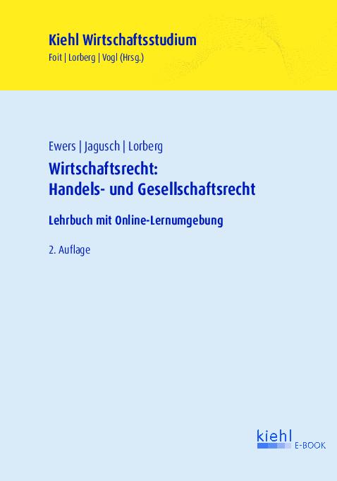 Cover-Bild Wirtschaftsrecht: Handels- und Gesellschaftsrecht