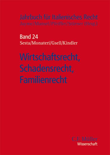 Cover-Bild Wirtschaftsrecht, Schadensrecht, Familienrecht
