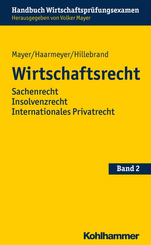 Cover-Bild Wirtschaftsrecht