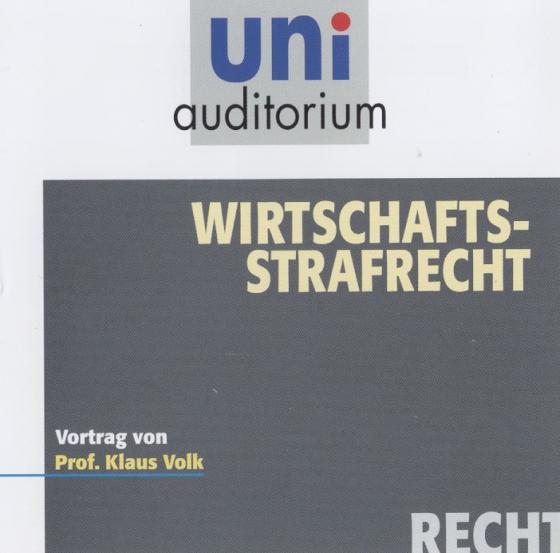 Cover-Bild Wirtschaftsstrafrecht