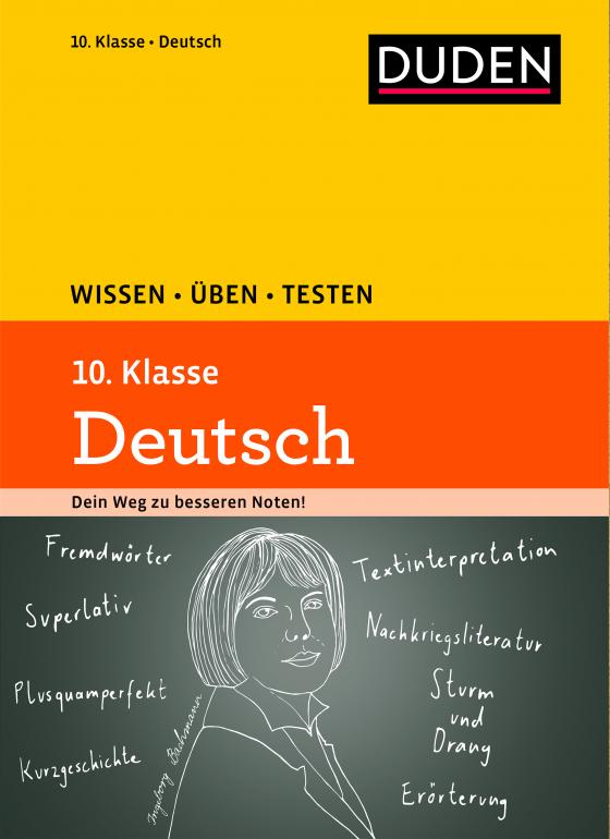 Cover-Bild Wissen – Üben – Testen: Deutsch 10. Klasse