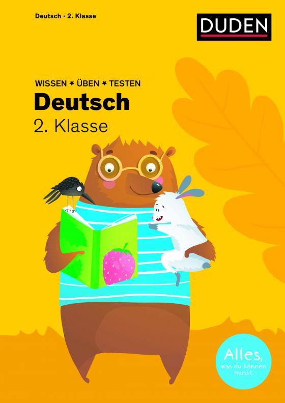 Cover-Bild Wissen – Üben – Testen: Deutsch 2. Klasse