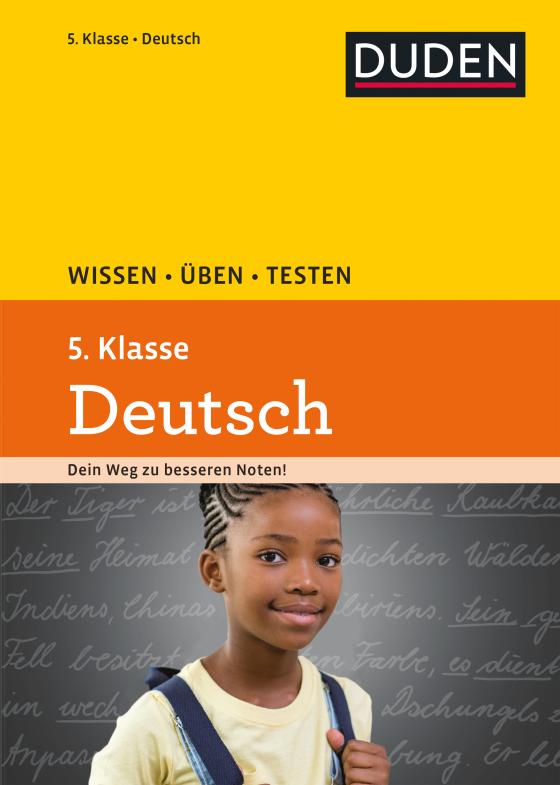 Cover-Bild Wissen – Üben – Testen: Deutsch 5. Klasse