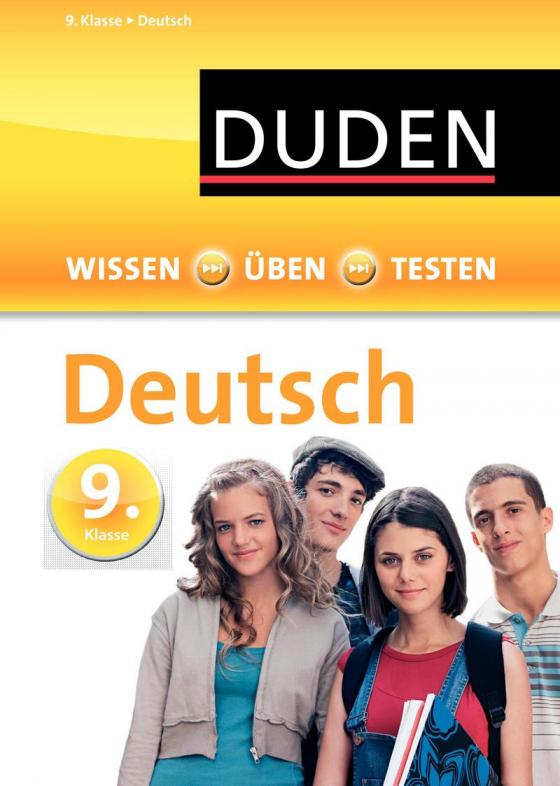 Cover-Bild Wissen – Üben – Testen: Deutsch 9. Klasse