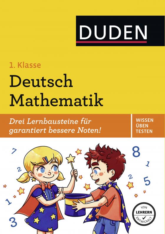 Cover-Bild Wissen - Üben - Testen: Deutsch/Mathematik 1. Klasse