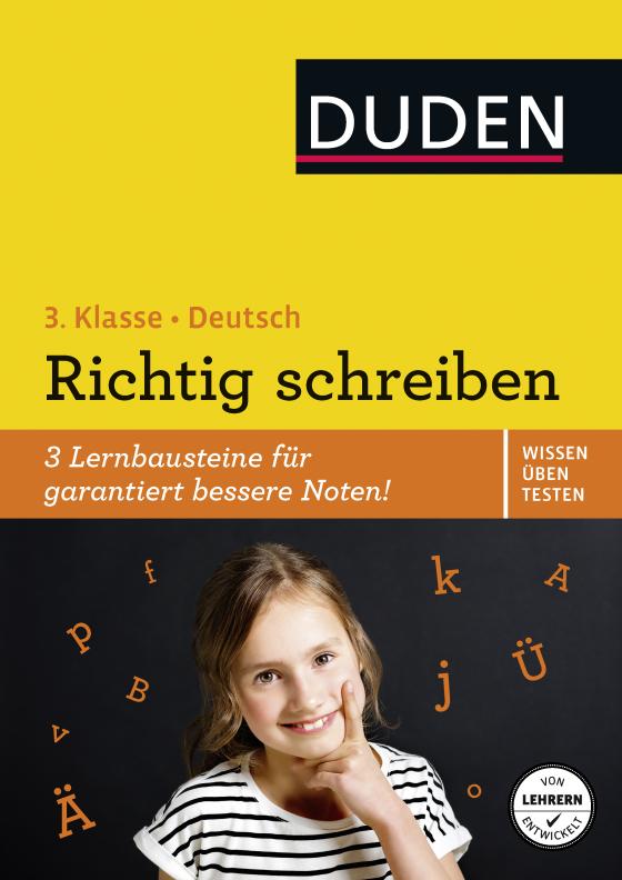 Cover-Bild Wissen – Üben – Testen: Deutsch – Richtig schreiben 3. Klasse