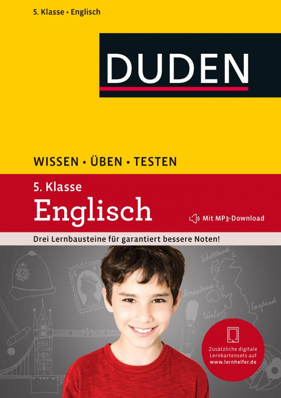Cover-Bild Wissen – Üben – Testen: Englisch 5. Klasse