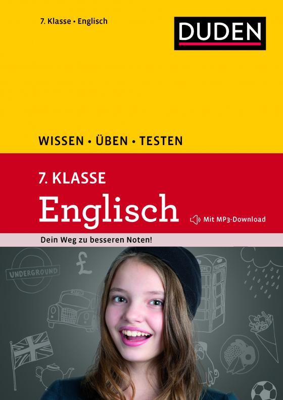 Cover-Bild Wissen – Üben – Testen: Englisch 7. Klasse