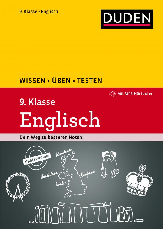 Cover-Bild Wissen – Üben – Testen: Englisch 9. Klasse