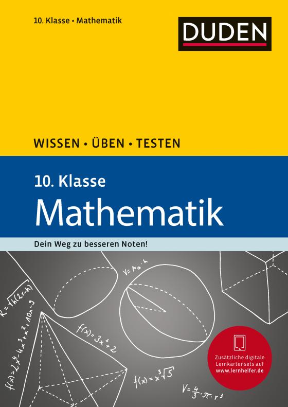 Cover-Bild Wissen – Üben – Testen: Mathematik 10. Klasse
