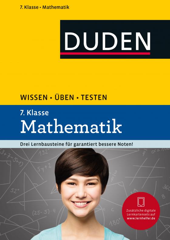 Cover-Bild Wissen – Üben – Testen: Mathematik 7. Klasse