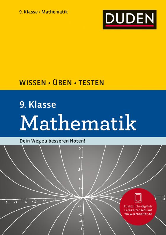 Cover-Bild Wissen – Üben – Testen: Mathematik 9. Klasse