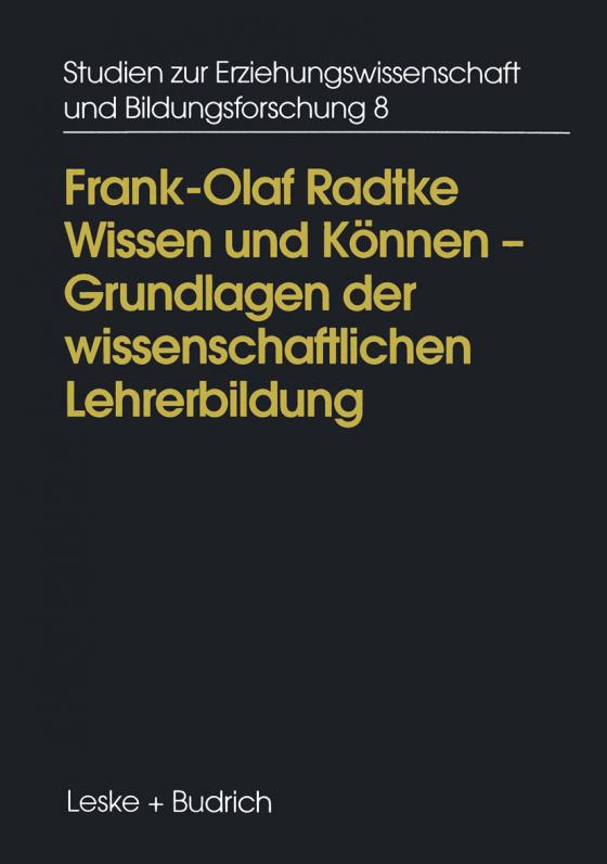 Cover-Bild Wissen und Können