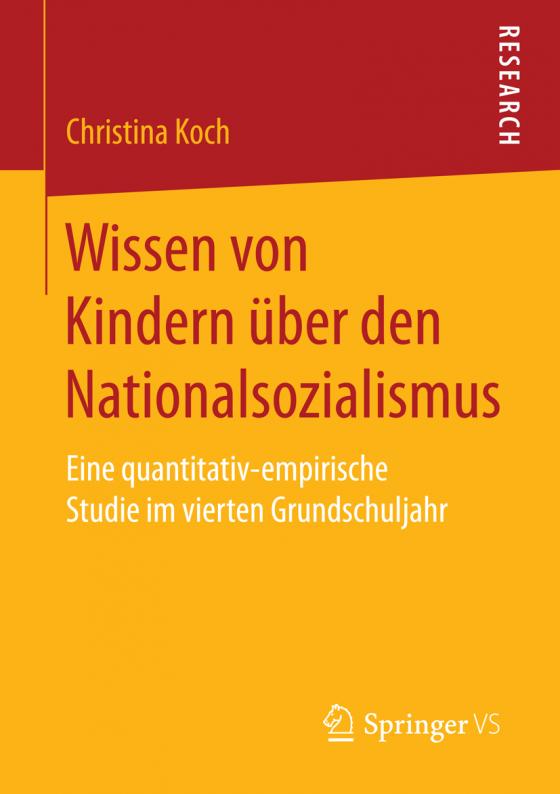 Cover-Bild Wissen von Kindern über den Nationalsozialismus