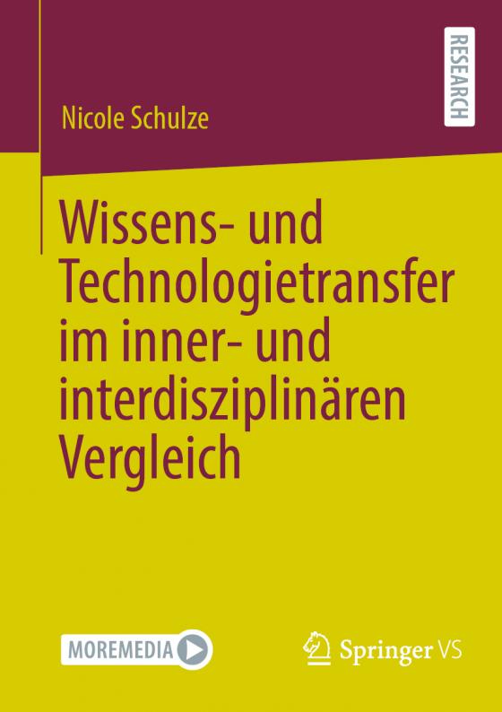 Cover-Bild Wissens- und Technologietransfer im inner- und interdisziplinären Vergleich
