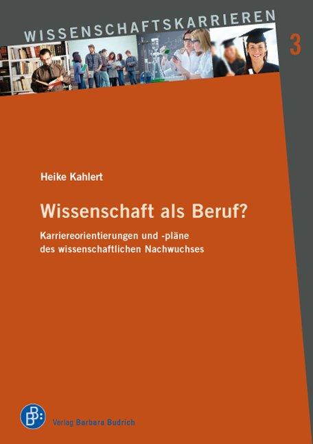 Cover-Bild Wissenschaft als Beruf?