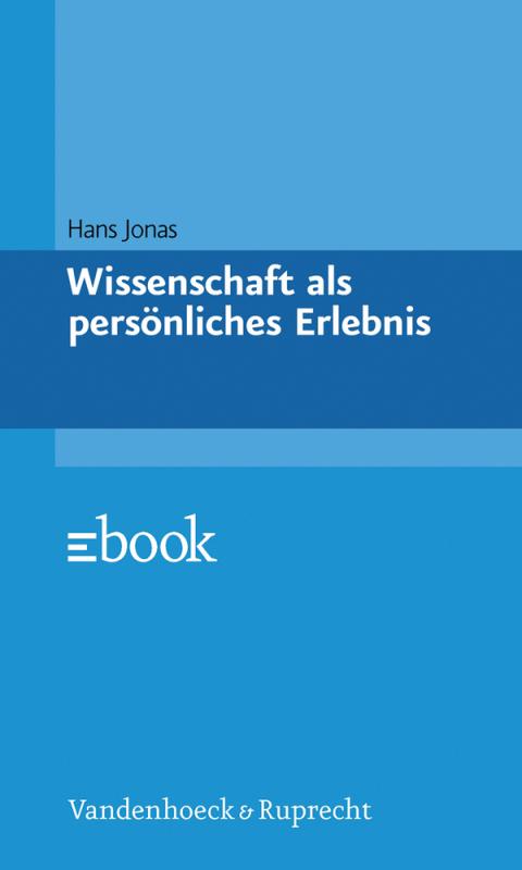 Cover-Bild Wissenschaft als persönliches Erlebnis