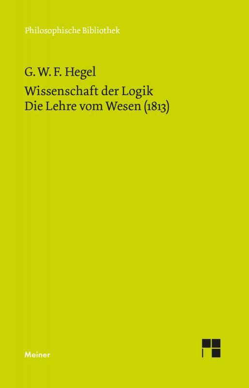 Cover-Bild Wissenschaft der Logik. Erster Band. Die objektive Logik. Zweites Buch