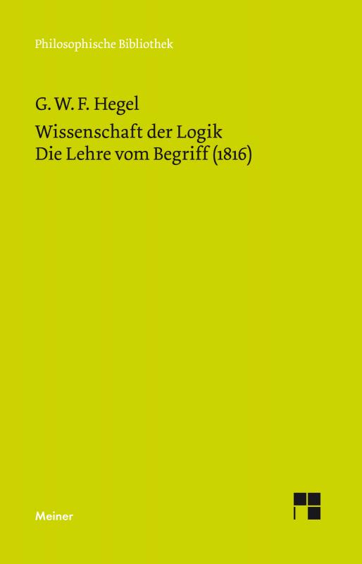 Cover-Bild Wissenschaft der Logik. Zweiter Band