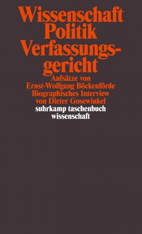 Cover-Bild Wissenschaft, Politik, Verfassungsgericht