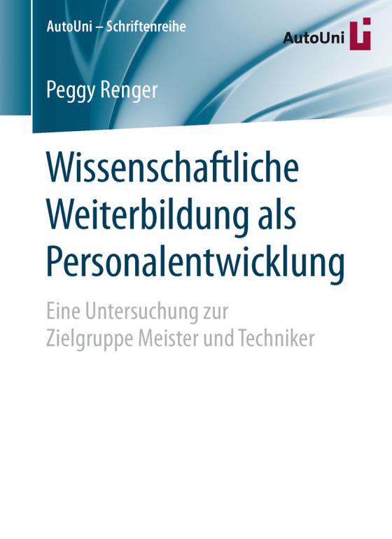 Cover-Bild Wissenschaftliche Weiterbildung als Personalentwicklung