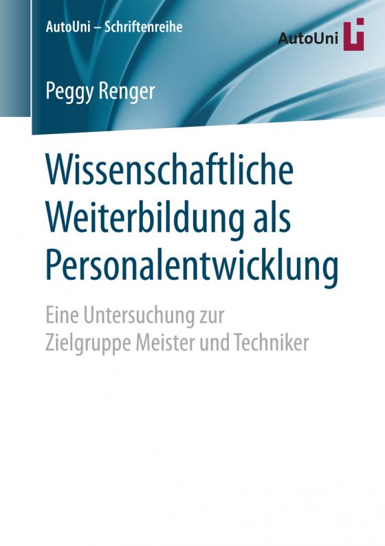 Cover-Bild Wissenschaftliche Weiterbildung als Personalentwicklung