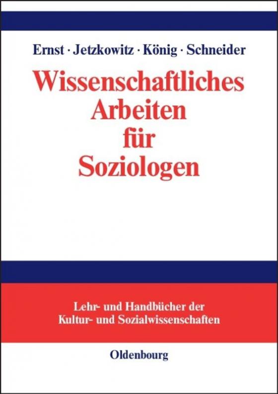 Cover-Bild Wissenschaftliches Arbeiten für Soziologen